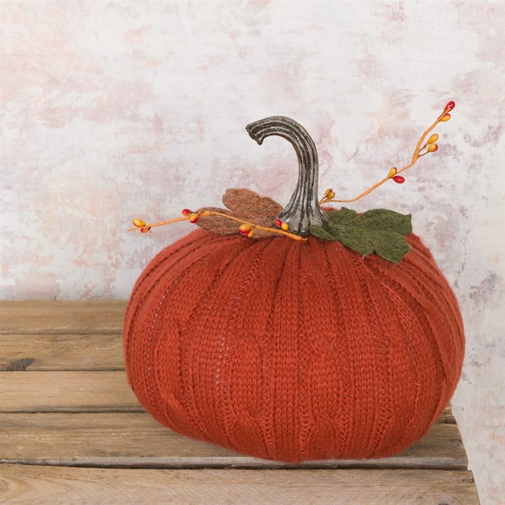 knitted pumpkin