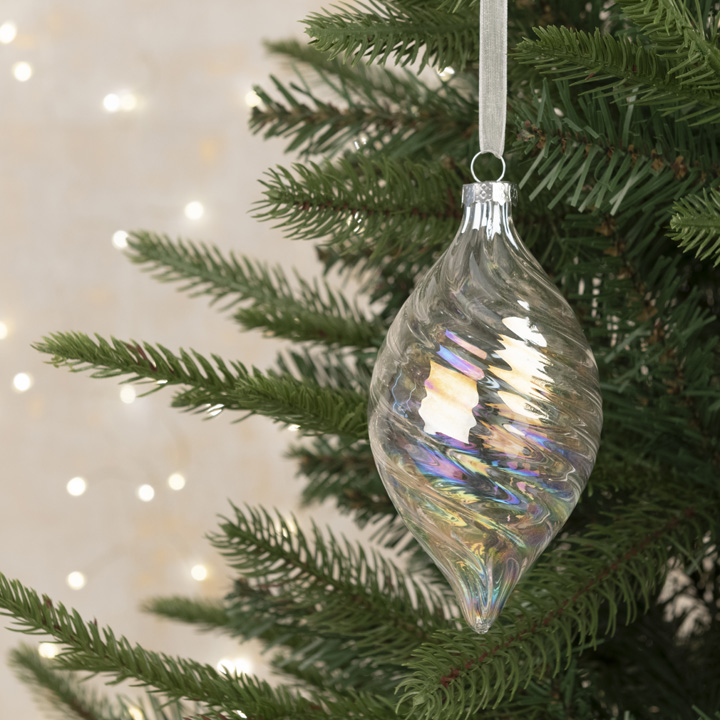 Clear Christmas Baubles