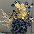 Faux Hydrangea & Sparkle Cedar Bouquet alternative image