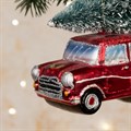 Glass Red Mini Christmas Decoration alternative image