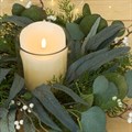 Faux Helmsley Foliage Candle Holder alternative image