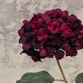 Luxury Faux Hydrangea - Aubergine alternative image