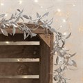 Sparkle Mini Leaf Garland - Silver alternative image