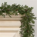 Thin Pine Garland with Cones alternative image