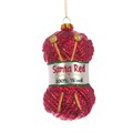 Glass Ball Of Wool Christmas Bauble alternative image