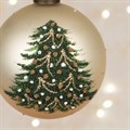 Set of 3 Glass Christmas Tree Baubles alternative image