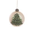 Set of 3 Glass Christmas Tree Baubles alternative image