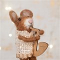 Felt Mouse with Saxophone Figurine alternative image