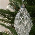 Set of 3 Glass Kayla Honeycomb Finial Baubles alternative image