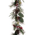 Rippingale Hellebore and Pinecone Garland alternative image