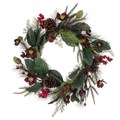 Rippingale Hellebore and Pinecone Wreath alternative image