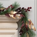 Wilsthorpe Gold Leaf & Berry Garland alternative image