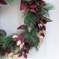 Wilsthorpe Gold Leaf & Berry Wreath alternative image