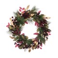 Wilsthorpe Gold Leaf & Berry Wreath alternative image