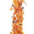 Autumn Maple Garland with Acorns 180cm alternative image