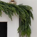 Waxed Pine Swag Garland alternative image