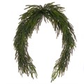 Waxed Pine Swag Garland alternative image