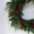 Glinton Wreath with Berries and Pinecones alternative image