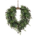 Edenham Glitter Jute Teardrop Wreath Large alternative image