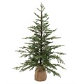 Floorstanding Faux Pine Tree In Burlap 155cm alternative image