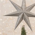 FSC Paper Star Tree Topper - Silver alternative image