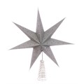 FSC Paper Star Tree Topper - Silver alternative image