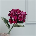 ECO Faux Hydrangea Stem Burgundy alternative image