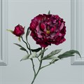 ECO Faux Peony Burgundy alternative image