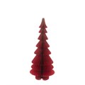 FSC Paper Christmas Tree Tabletop Decoration - Red alternative image