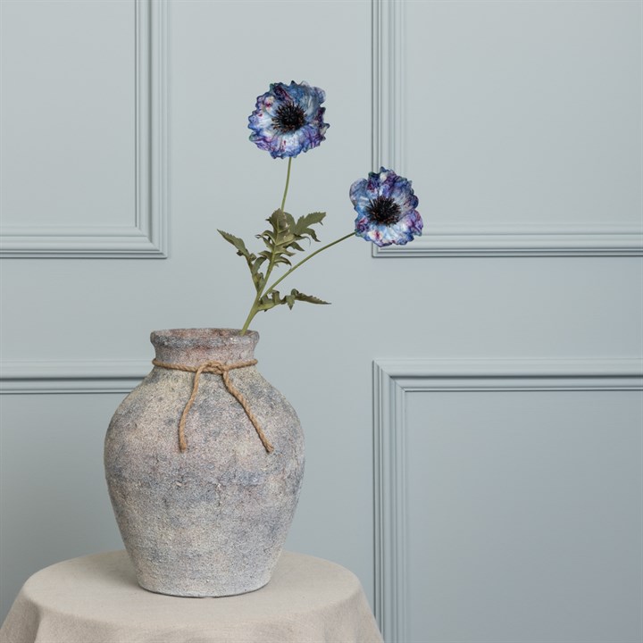 ECO Faux Poppy Blue