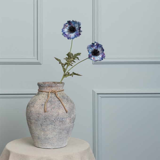 ECO Faux Poppy Blue