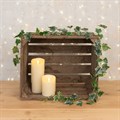 Frosted Faux Ivy Garland - Variegated