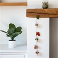 Felt Toadstool Leaf Garland