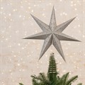 FSC Paper Star Tree Topper - Silver